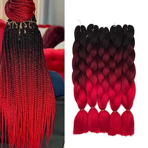 

Braiding Hair Straight Extension Twist Braids Afro Kinky Braids Synthetic Hair 3 Pieces Hair Braids Natural Color 24 inch 24 Heat Resistant Synthetic 100% kanekalon hair Dailywear African Braids