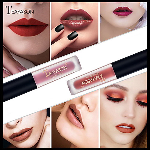 

12 Colors Women Girls Cosmetic Makeup Lip Gloss Long Lasting Moisturizer Waterproof Matte Velvet Liquid Lipstick