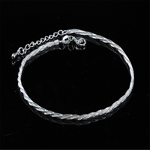 

Women's Ankle Bracelet Anklet Jewelry Silver For Gift Daily