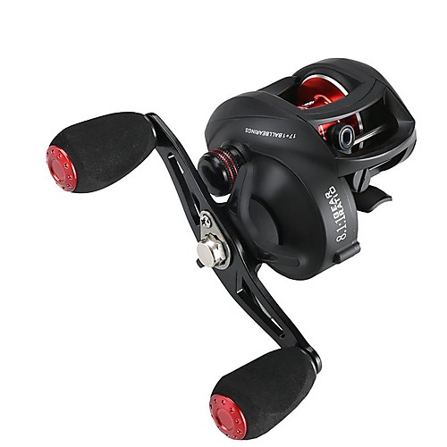 

Fishing Reel Baitcasting Reel 8.11 Gear Ratio18 Ball Bearings Right-handed / Left-handed Fly Fishing / Carp Fishing