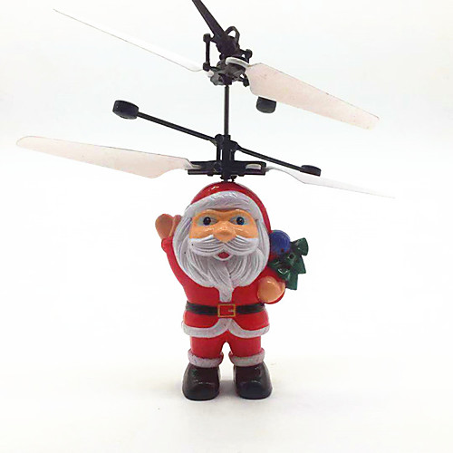 

Christmas Santa Claus Eletronic Flying Induction Suspension Aircraft Chargeable Kids Toy Christmas/Santa Aircraft Toy