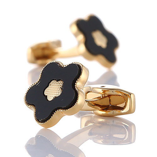 

Cufflinks Fashion Brooch Jewelry Golden For Gift Daily