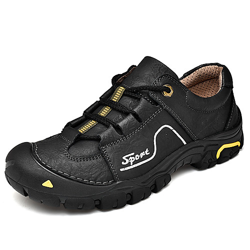 

Men's Hiking Shoes Sneakers Hiking Boots Anti-Slip Breathable Wearable Comfortable Hiking Outdoor Exercise Running Spring, Fall, Winter, Summer Fall & Winter Black Khaki