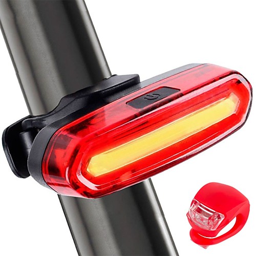 

LED Bike Light Rear Bike Tail Light Safety Light LED Bicycle Cycling LED Rechargeable Battery Rechargeable Battery White Red Blue Camping / Hiking / Caving Cycling / Bike