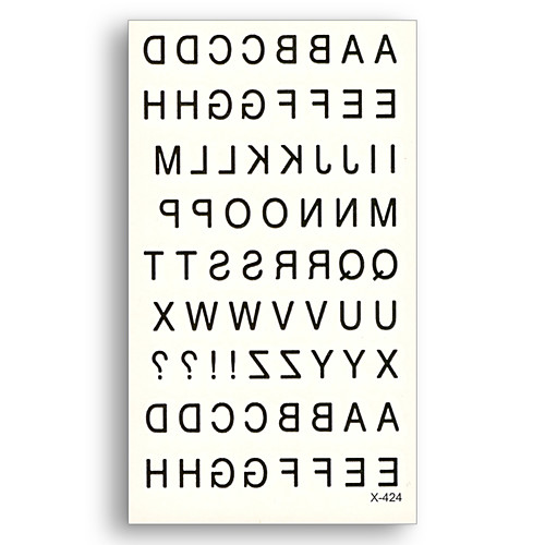 

10 pcsBlack Letter Water Transfer Fake tattoos Disposable Waterproof Temporary Words Stickers beauty Women Men Sexy Cool Body Art
