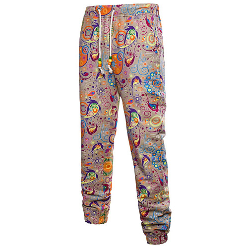 

Men's Basic Plus Size Chinos Pants - Print Drawstring Red Khaki US32 / UK32 / EU40 / US34 / UK34 / EU42 / US36 / UK36 / EU44