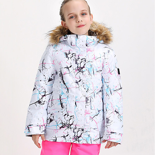 

Boys' Girls' Ski Jacket Skiing Camping / Hiking Winter Sports Waterproof Warm Wearable Polyster Tracksuit Ski Wear