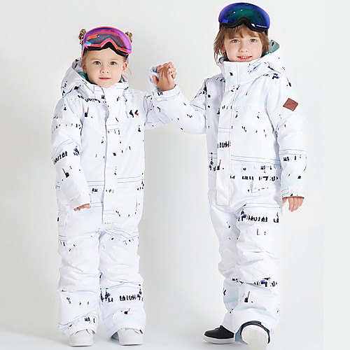 

Boys' Girls' Ski Suit Skiing Camping / Hiking Winter Sports Waterproof Windproof Warm Polyster Tracksuit Ski Wear