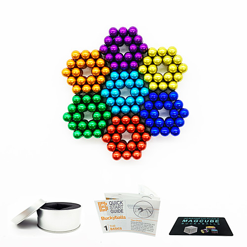 

252 pcs 5mm Magnet Toy Magnetic Balls Super Strong Rare-Earth Magnets Magnet Toy Magnetic Stress and Anxiety Relief Office Desk Toys Relieves ADD, ADHD, Anxiety, Autism Teenager / Adults' All Toy Gift