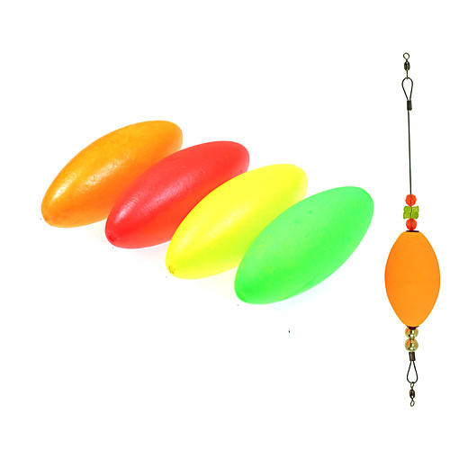 

Fishing Float 10 pcs Fishing Easy to Install Lightweight Upward EVA Sea Fishing Freshwater Fishing Carp Fishing