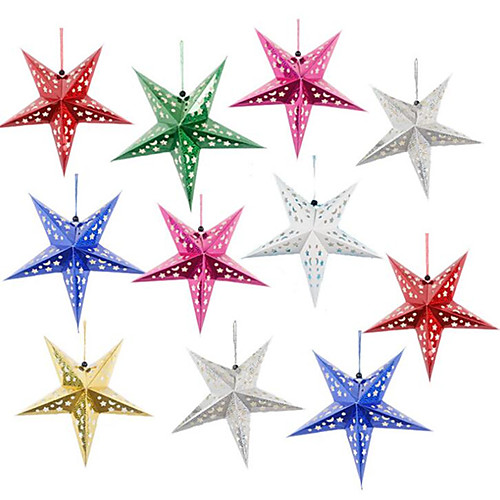 

Ornaments High Quality Paper 10pcs Christmas