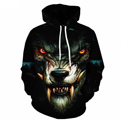 

Men's Hoodie Jacket 3D Hooded Basic Slim Black M L XL XXL XXXL XXXXL XXXXXL XXXXXXL