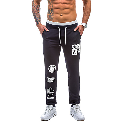 

Men's Basic wfh Sweatpants Pants - Multi Color Black Navy Blue US40 / UK40 / EU48 US42 / UK42 / EU50 US44 / UK44 / EU52