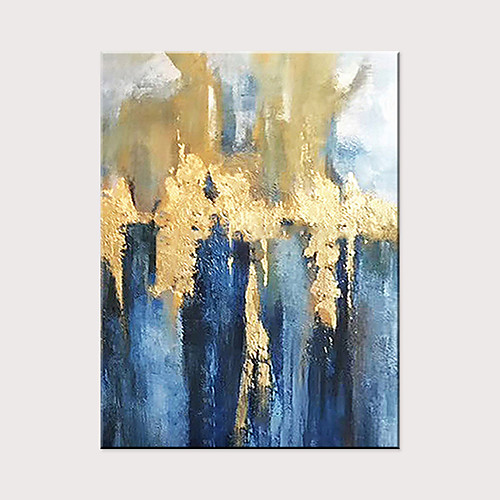 

Oil Painting Hand Painted - Abstract Modern Rolled Canvas