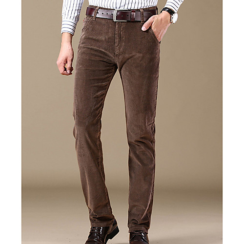 

Men's Basic Plus Size Chinos Pants - Solid Colored Wine Black Camel US32 / UK32 / EU40 / US34 / UK34 / EU42 / US38 / UK38 / EU46