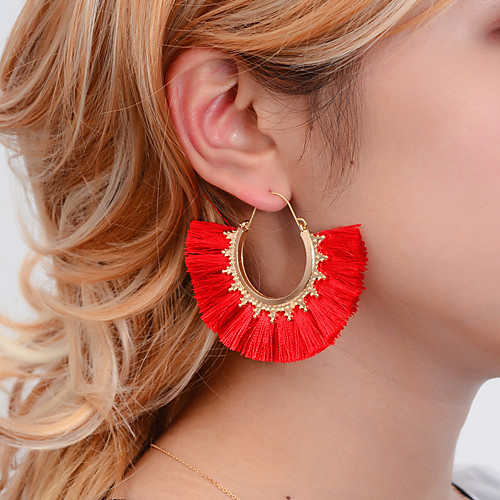

Women's Earrings Retro Joy Earrings Jewelry Black / Light Blue / White For Club