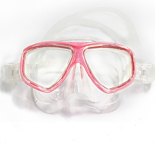 

Diving Mask Anti Fog Antifog Adjustable Size Wearproof Dry Top Adjustable Strap Two-Window - Diving Snorkeling Scuba Silicon Rubber - For Kid's Yellow / Black Pink Black