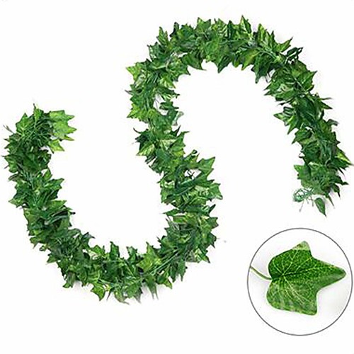 

Ivy Leaf Garland Fairy Lights 2M 20Leds Ivy Leaves Fairy Led String LightsGarland Wedding Home Decoration Mini Led Copper Lights (Come Without Battery)