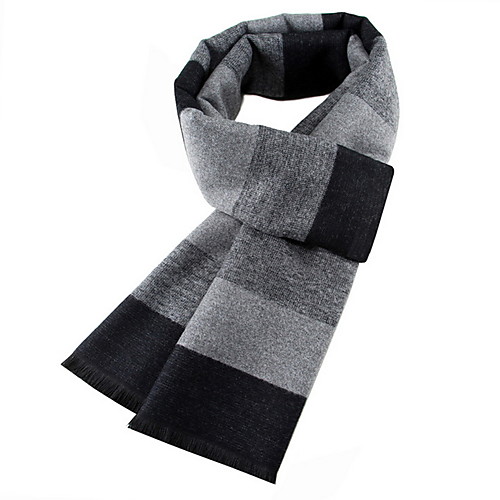

Men's Basic Rectangle Scarf - Striped