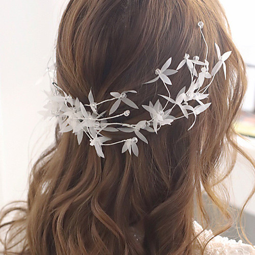 

Alloy Hair Accessory with Crystal / Rhinestone 1 Piece Wedding Headpiece