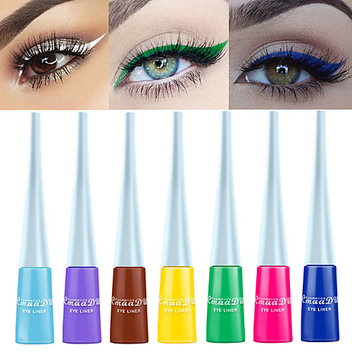 

CmaaDu 12 Color Matte Eyeliner Waterproof Long Lasting Eye Shadow Liquid No Dizzy Dye Eye Makeup
