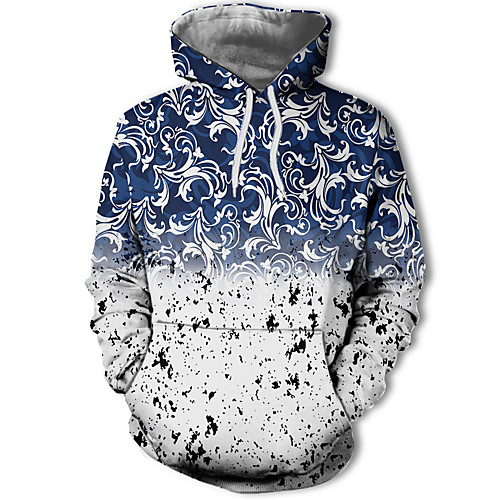 

Men's Plus Size Hoodie Color Block / 3D / Camo / Camouflage Hooded Casual / Street chic Sports Slim Royal Blue US32 / UK32 / EU40 US34 / UK34 / EU42 US36 / UK36 / EU44 US38 / UK38 / EU46 US40 / UK40