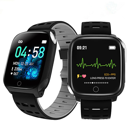 

F16 Unisex Smartwatch Bluetooth Waterproof Heart Rate Monitor Blood Pressure Measurement Distance Tracking Information Pedometer Call Reminder Activity Tracker Sleep Tracker Sedentary Reminder