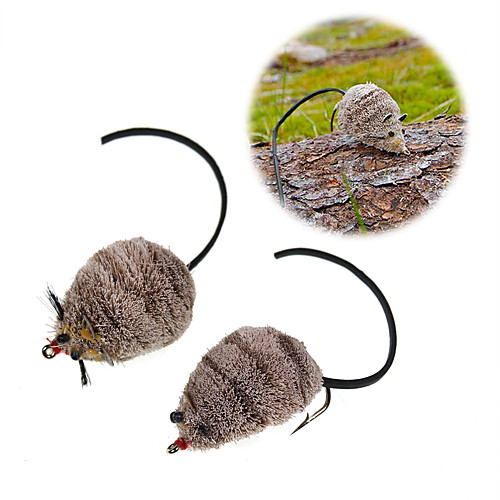 

1 pcs Fishing Lures Mouse / Rat Floating Bass Trout Pike Sea Fishing Fly Fishing Freshwater Fishing