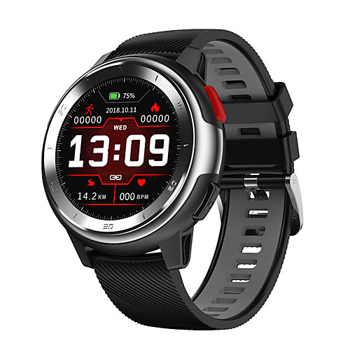 

DT68 Smartwatch Digital Modern Style Sporty Silicone 30 m Water Resistant / Waterproof Heart Rate Monitor Bluetooth Digital Casual Outdoor - Black / Yellow Black / Gray White