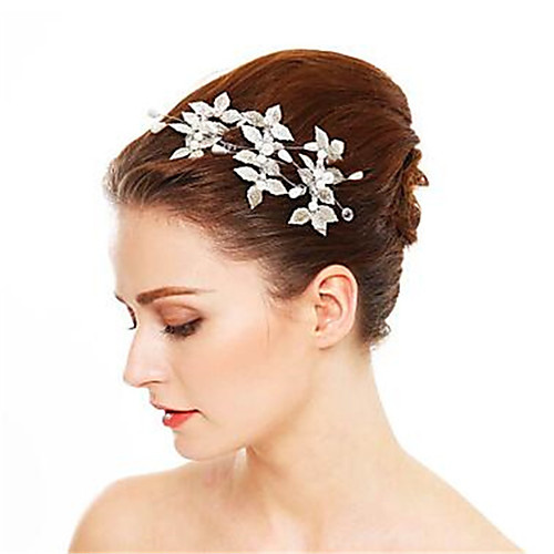 

Imitation Pearl / Alloy Hair Pin with Imitation Pearl 3 Pieces Wedding Headpiece