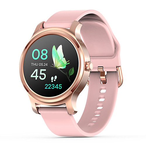 

Men's Smartwatch Digital Stylish Stainless Steel Silicone Black / Silver / Gold 30 m Heart Rate Monitor Bluetooth Smart Analog Fashion - Black Golden Pink One Year Battery Life