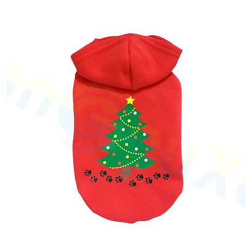 

Dog Cat Pets Costume Puppy Clothes Christmas Santa Claus Cosplay Christmas Winter Dog Clothes Puppy Clothes Dog Outfits Red Green Costume for Girl and Boy Dog Polyster S M L XL