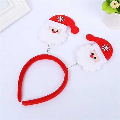 

Santa Claus Holiday Jewelry Kid's Cartoon / Christmas Red Plastics Cosplay Accessories Christmas / Masquerade Costumes / Headwear / Hair Band