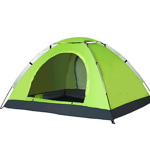 

2 person Tent Outdoor Waterproof Warm Single Layered Automatic Dome Camping Tent for Oxford