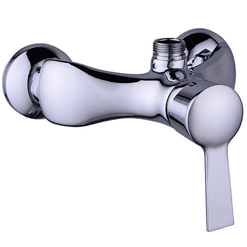

Bathroom Sink Faucet - Widespread Electroplated Free Standing Single Handle Two HolesBath Taps