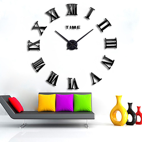 

Wall Clock,Modern Contemporary DIY Acrylic Round Indoor 80150cm(31"59")