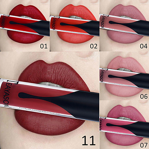 

12 Colors Sexy Lip Gloss Long Lasting Waterproof Matte Velvet Liquid Lipstick Women Girls Cosmetic Makeup