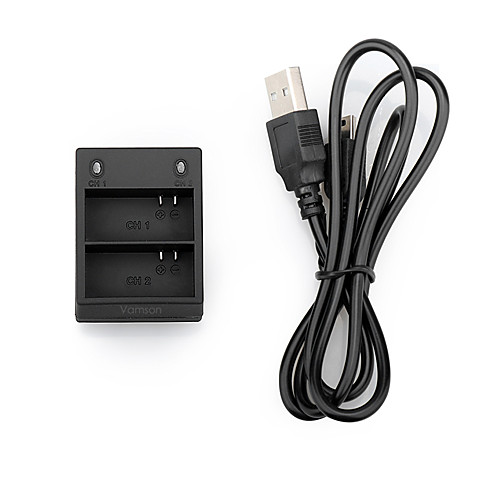 

Battery Charger Safety Specially Designed For Charger Charging indicator For Action Camera Gopro 3 Camping / Hiking Outdoor Exercise Multisport A Grade ABS