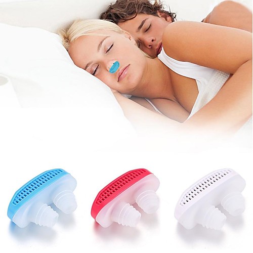 

Snore Reducing Aids Anti Snore Snore Stopper Nose Purifier Improving Sleep Travel Rest Stop Snoring 1 set 1 PCS Traveling Silicone Resin