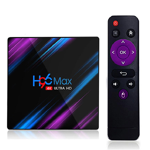 

H96 Max Rk3318 Smart Tv Box Android 9.0 4GB Ram 32GB 64GB 4k Wifi Media Player Google Voice Assistant Netflix Youtube Hdr Bt4.0 Usb 3.0 Airplay Goole Play Set Top Box 2GB 16GB H96max