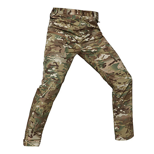 

Men's Tactical Pants Windproof Sunscreen Breathable Wearproof Spring Summer Fall Camo / Camouflage Bottoms for Camping / Hiking Hunting Fishing Camouflage Camouflage Gray S M L XL XXL / Winter