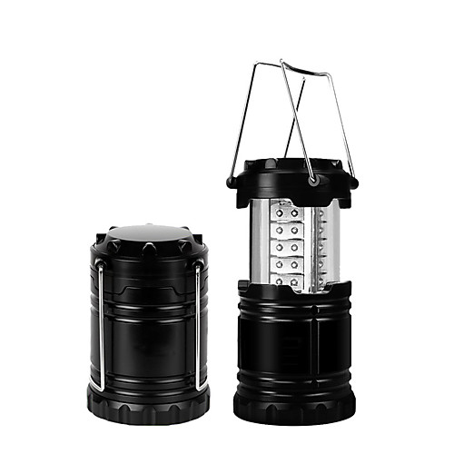 

Lanterns & Tent Lights LED 4 Emitters Adjustable Windproof Easy Carrying Durable Camping / Hiking / Caving Everyday Use Fishing Black