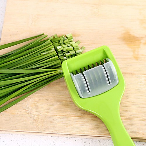 

Stainless Steel Herb Mint Onion Vegetable Cutter Roller Kitchen Gadgets Utensil Tools