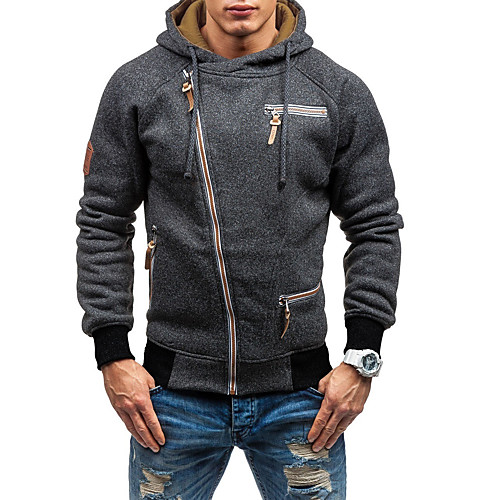 

Men's Plus Size Hoodie Solid Colored Hooded Casual Sports Slim Black Light gray Dark Gray US32 / UK32 / EU40 US34 / UK34 / EU42 US36 / UK36 / EU44 US38 / UK38 / EU46 US40 / UK40 / EU48 US42 / UK42