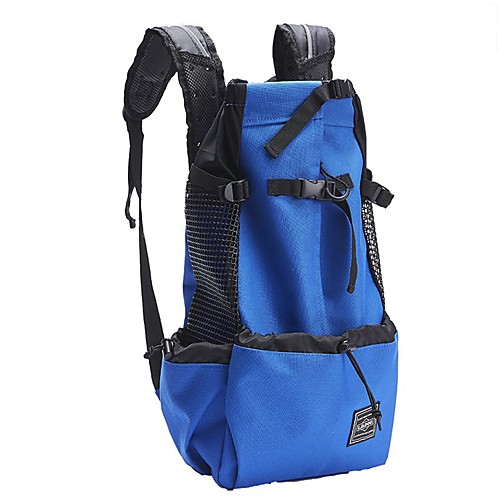 

Dog Cat Pets Carrier Bag & Travel Backpack Adjustable Breathable Camping & Hiking Classic Terylene Black Red Blue / Foldable