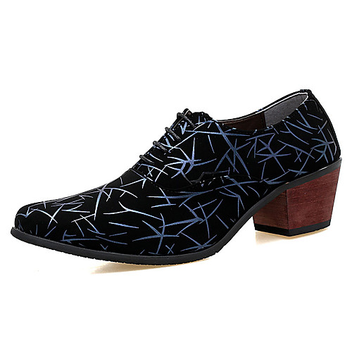 

Men's Comfort Shoes PU Winter Oxfords Black / Gold / Black / Silver / Black / Blue / Party & Evening