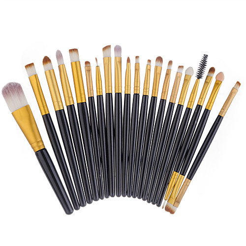 

Professional Makeup Brushes 20 Eco-friendly Professional Full Coverage Adorable Comfy Plastic for Makeup Set Makeup Tools Makeup Brushes Eyeliner Brush Foundation Brush Makeup Brush Lip Brush Lash