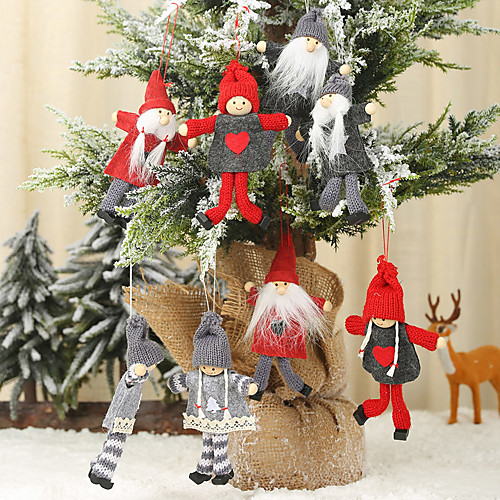 

Ornaments Cloth 2pcs Christmas