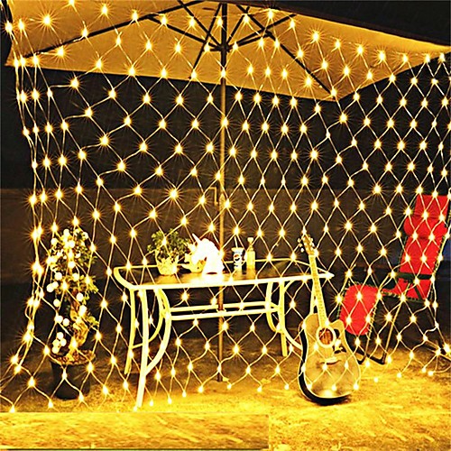 

3x2M String Lights 320 LEDs 1 set Warm White Christmas New Year's Waterproof Party Wedding 220-240 V