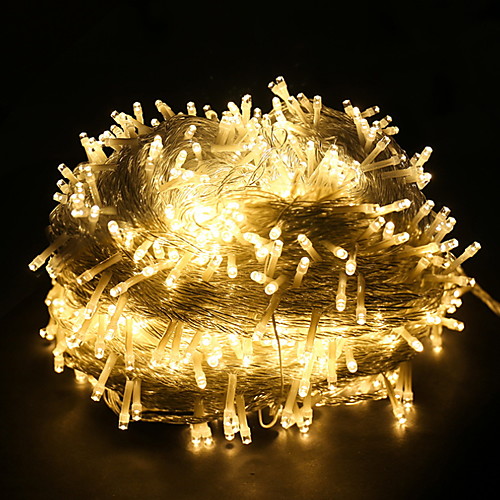 

10m String Lights 72 LEDs 1 set Warm White Decorative 220-240 V